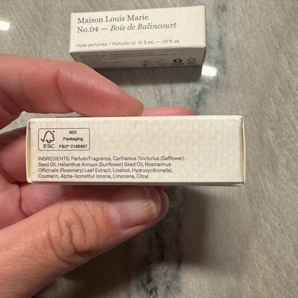 Maison Louis Marie Oil Minis (.01 fl oz)—No. 4 and No. 13 - Picture 2 of 6